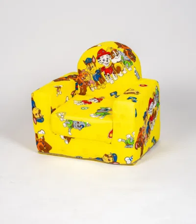 dečija sklopiva foteljica od sunđera – mekana fotelja koja se pretvara u ležaljku (11 dezena) d11