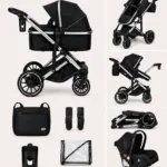 kolica kidilo f2a – set 3u1 (crna boja)