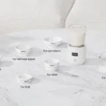 prenosni grejač za flašice (usb, sa adapterima) – lc 3149