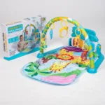 muzička podloga za bebe sa lukom, igračkicama i klavirom – model 518a 25 (na baterije)