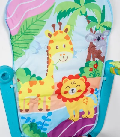 muzička podloga za bebe sa lukom, igračkicama i klavirom – model 518a 25 (na baterije)