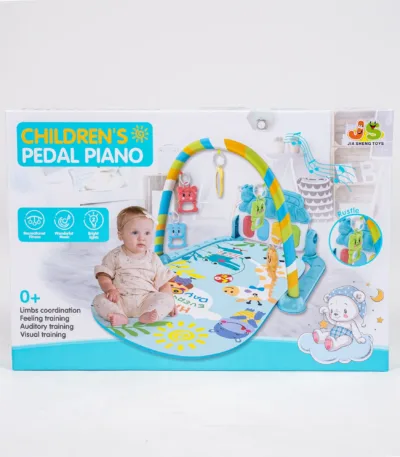 muzička podloga za bebe sa lukom i igračkicama – model 518a 28 (na baterije)