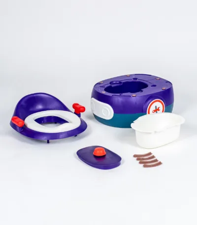 dečija noša “avion” r67 15 (sa poklopcem i posudom) – ljubičasta