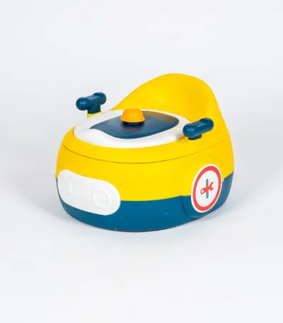 dečija noša “avion” r67 15 (sa poklopcem i posudom) žuta