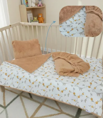 posteljina za bebe 3/1 (jorgan sa dva lica + jastuk + čaršav) – yuar16