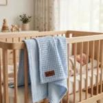 pamučno ćebe za bebe (pike + muslin), 3 boje – yuar17