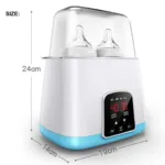 Grejač i sterilizator za flašice 6197 - roze - slika 10