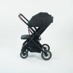 Kolica za bebe 6530 - crna - slika 04