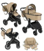 Kolica za bebe G100 - bež
