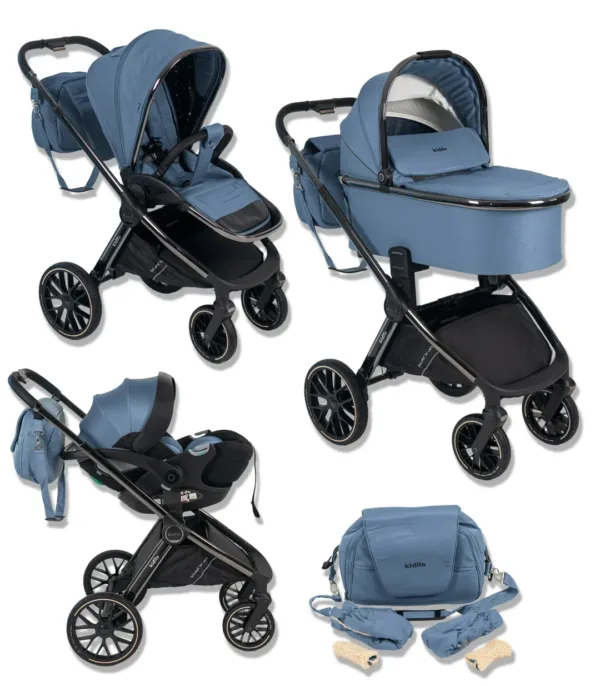 Kolica za bebe G100 - plava