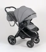 Kolica za bebe G100 - siva - slika 03