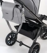 Kolica za bebe G100 - siva - slika 07