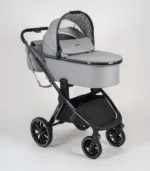 Kolica za bebe G100 - siva - slika 14