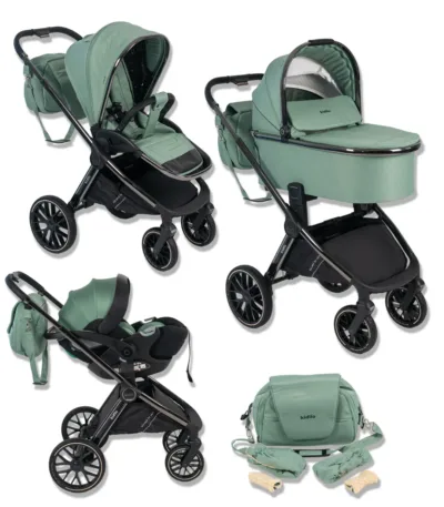 Kolica za bebe G100 - zelena