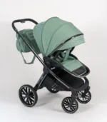 Kolica za bebe G100 - zelena - slika 03