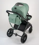 Kolica za bebe G100 - zelena - slika 09