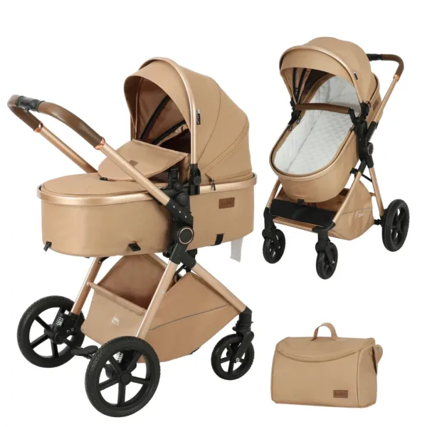 Kolica za bebe V8G - bež