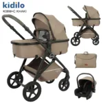 Kolica za bebe K08M - tamno bež