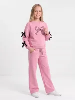 Trenerka za devojčice TX-5024 - roze